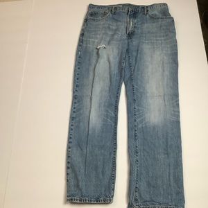 Gap Jeans Mens Standard Fit 1969 Size 33 X32  Inseam 31” 100% Cotton-  Read
